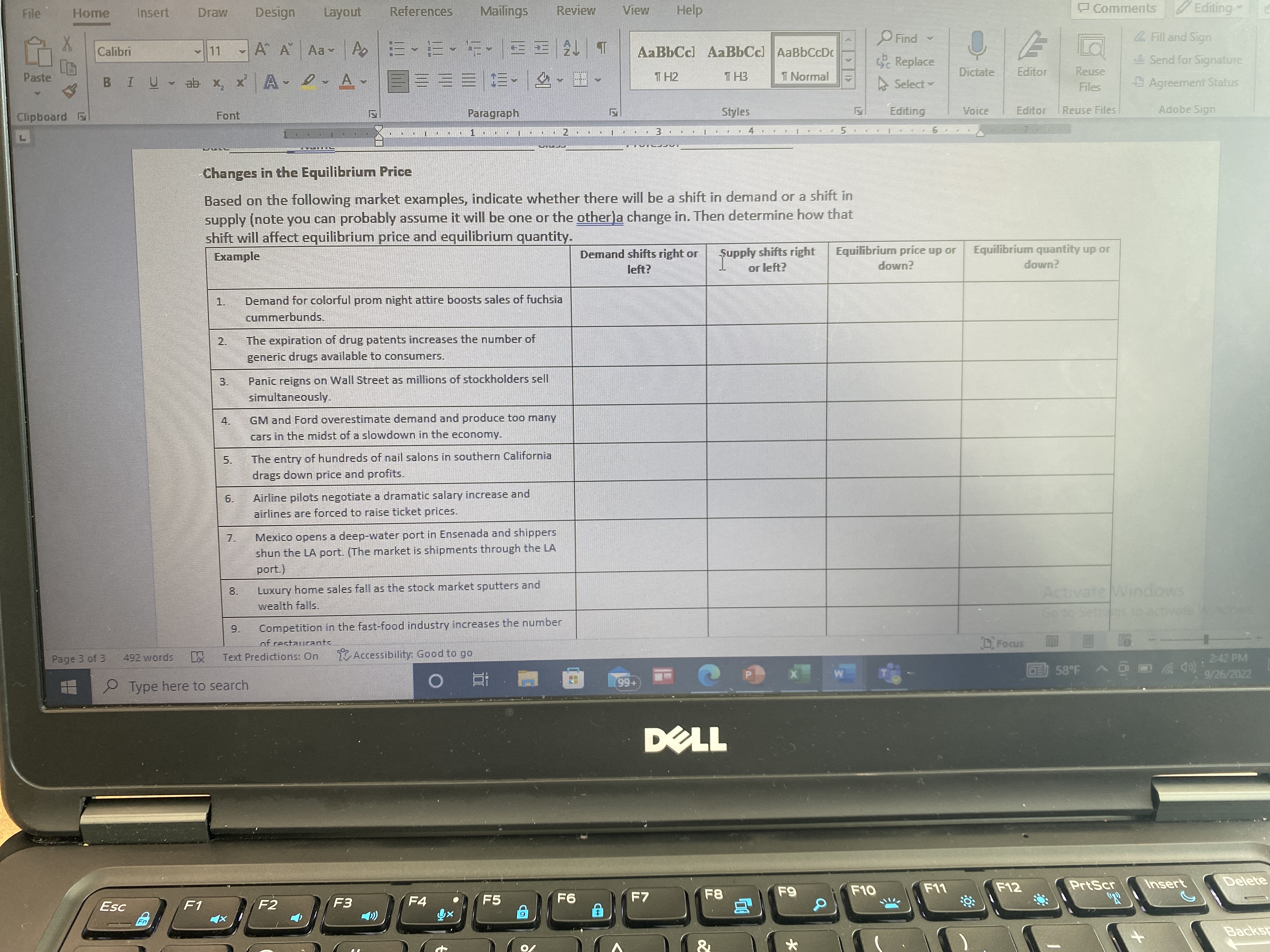File Home Insert Draw Design Layout References Mailings Review View Help