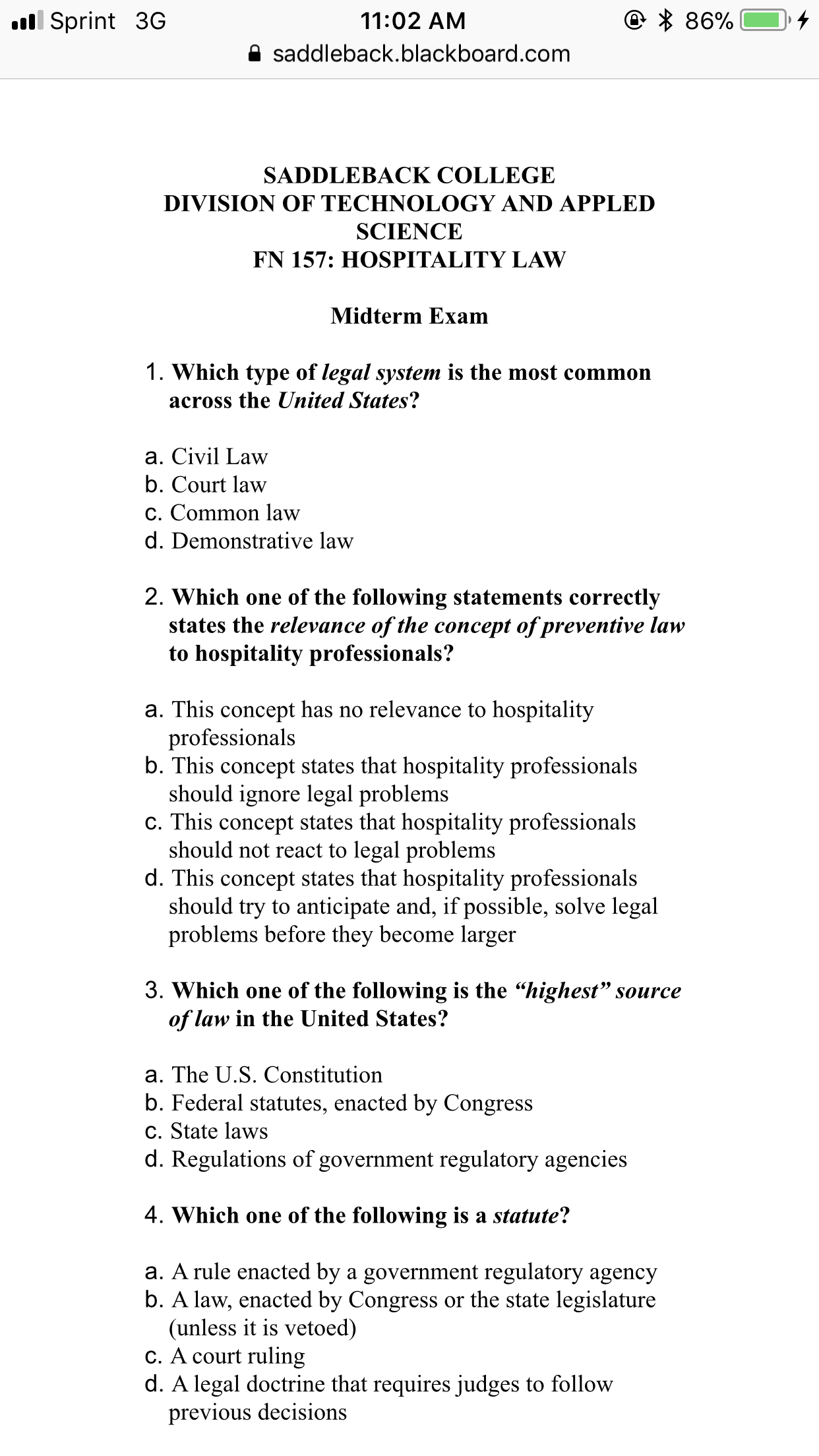 the one restaurants deal with most often on food sanitation and safety