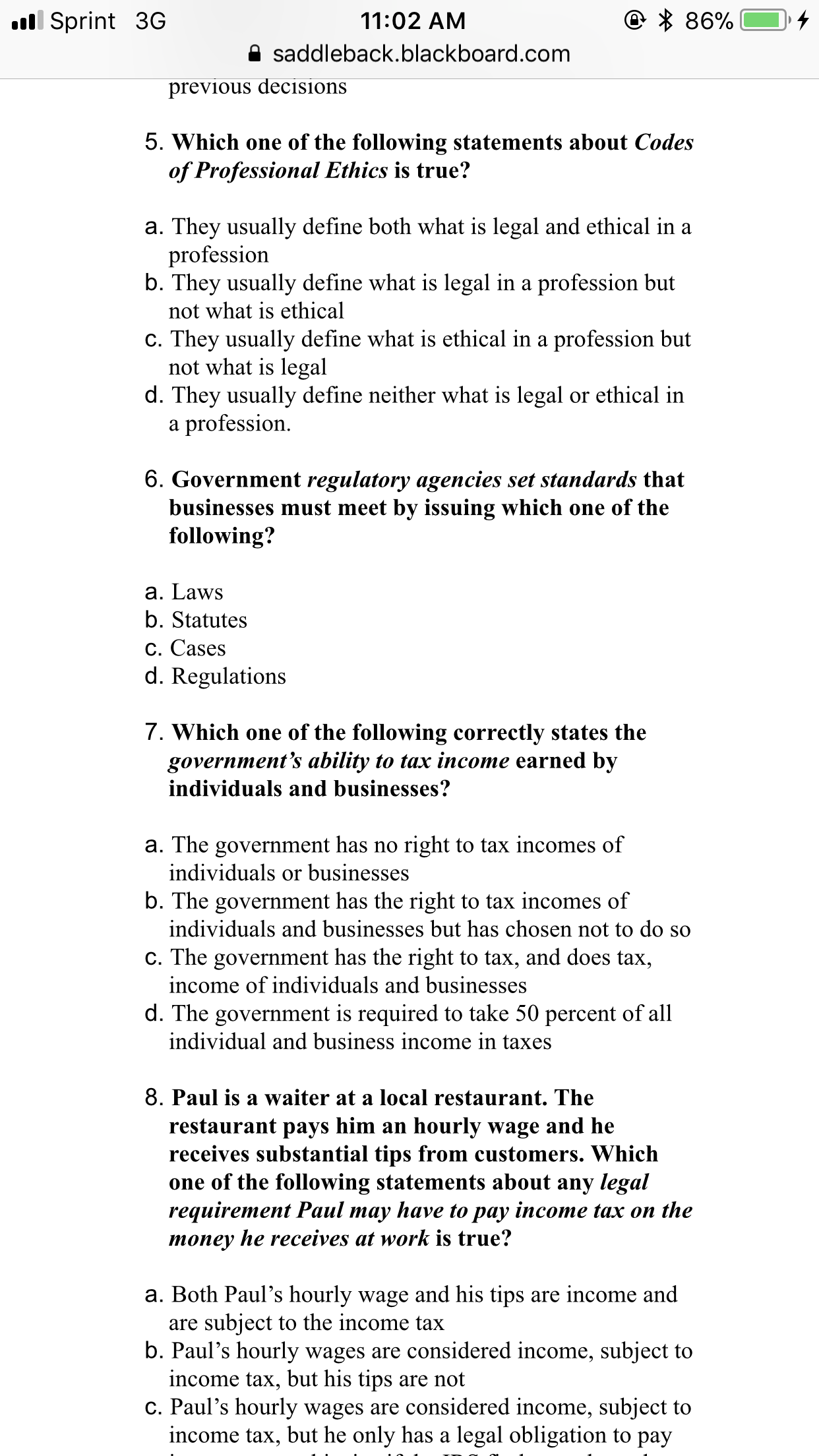 form like this b. Limited partnership 0. General partnership 0!. S Corporation