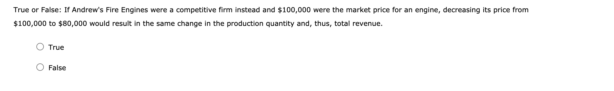 area representing the revenue lost from the initial eight engines by selling