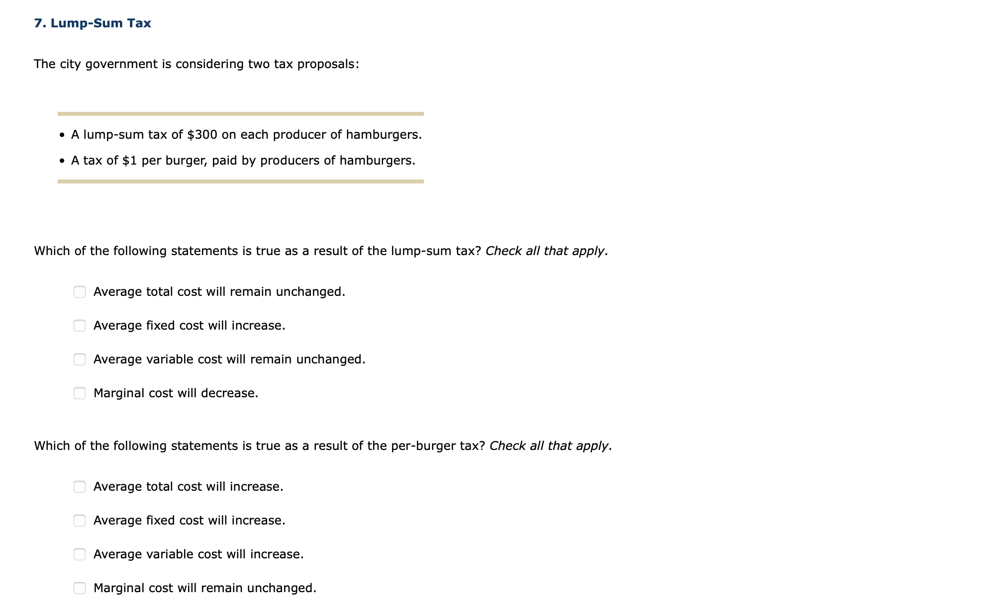 is a xed cost. He mows 15 lawns a day. In the