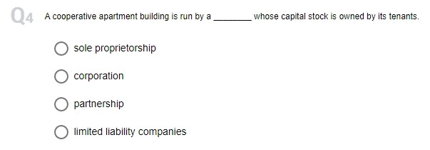 shareholders hold stock or shares within the company. O True O FalseWhich