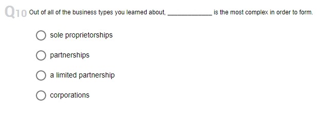 unlimited life, ease of transfer, and limited liability apply to O partnerships