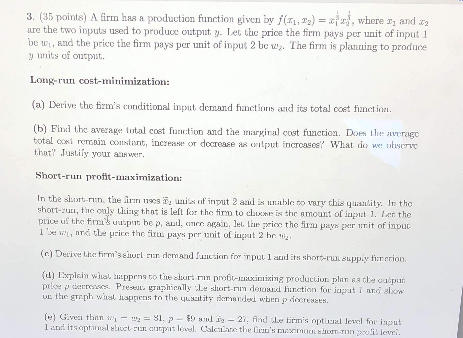 function given by f (1'1, $2) = 2:13 2:3, Where an and