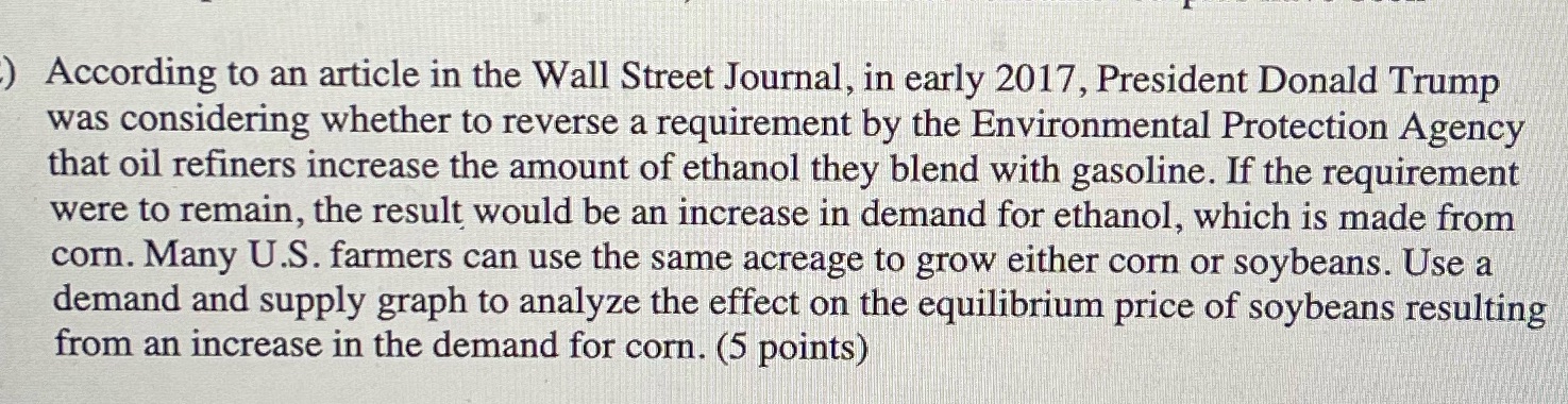 1n the Wall Street Journal in early 20,17 President Donald Trump was