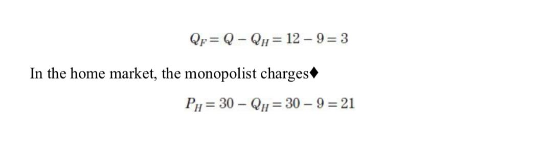 constant price PF = 12. Find and graph the quantity produced, quantity