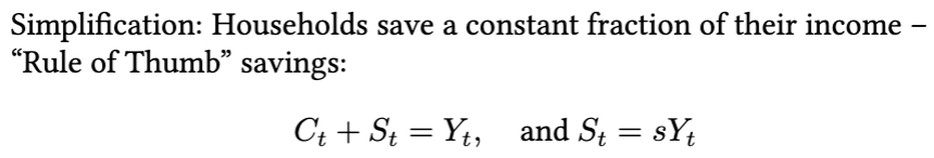 that TFP does not grow, i.e., g = O. A steady state