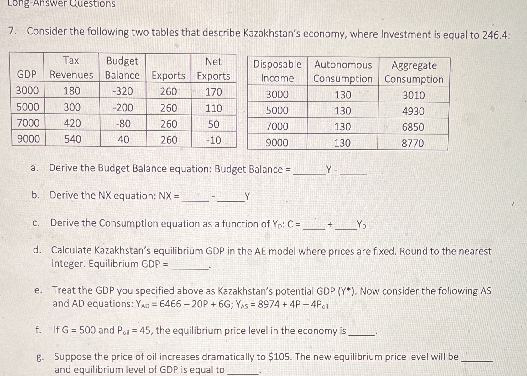  Hi, I only need help with a and dThanks a lot