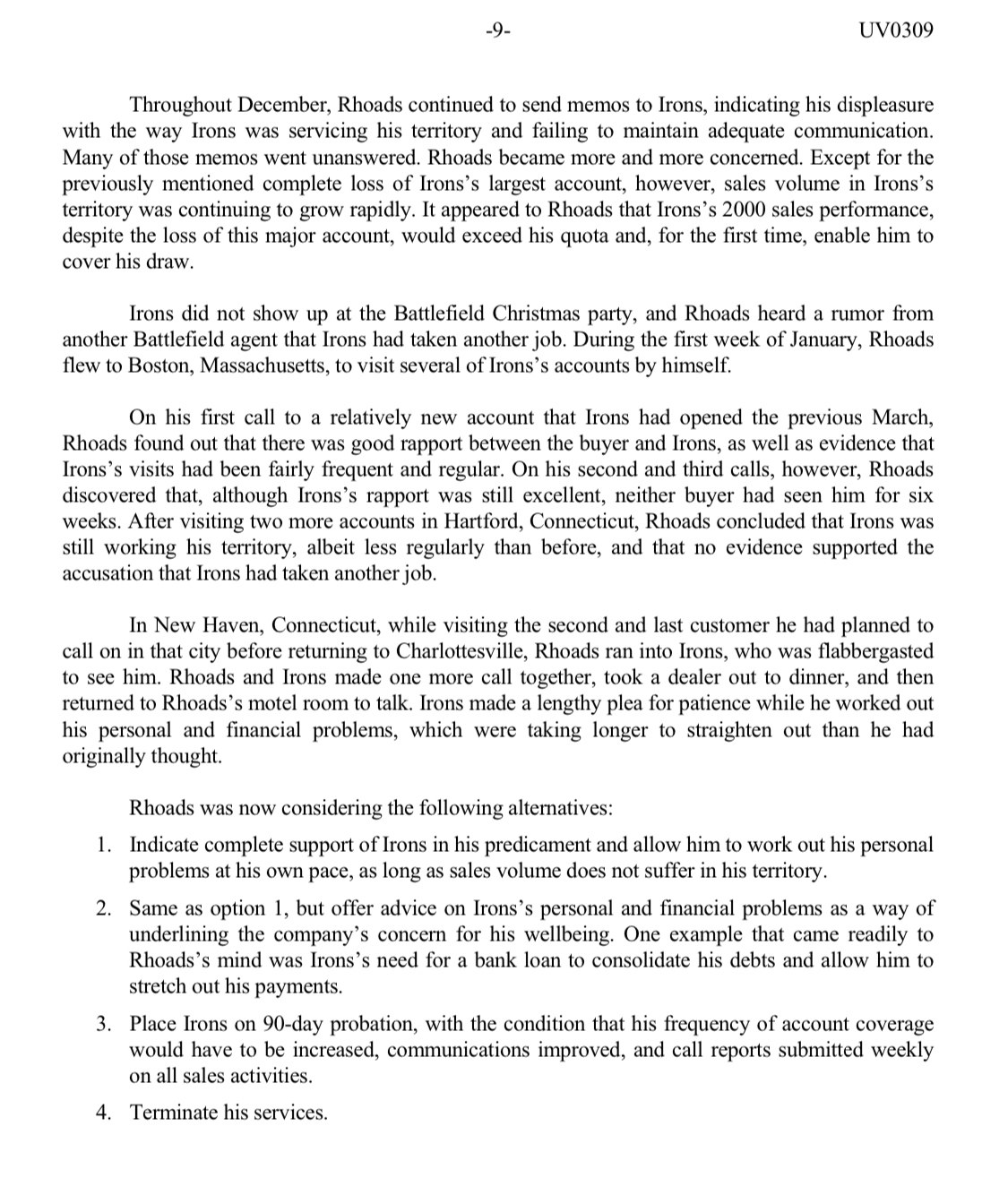 he had been a furniture buyer for a department store in Philadelphia,