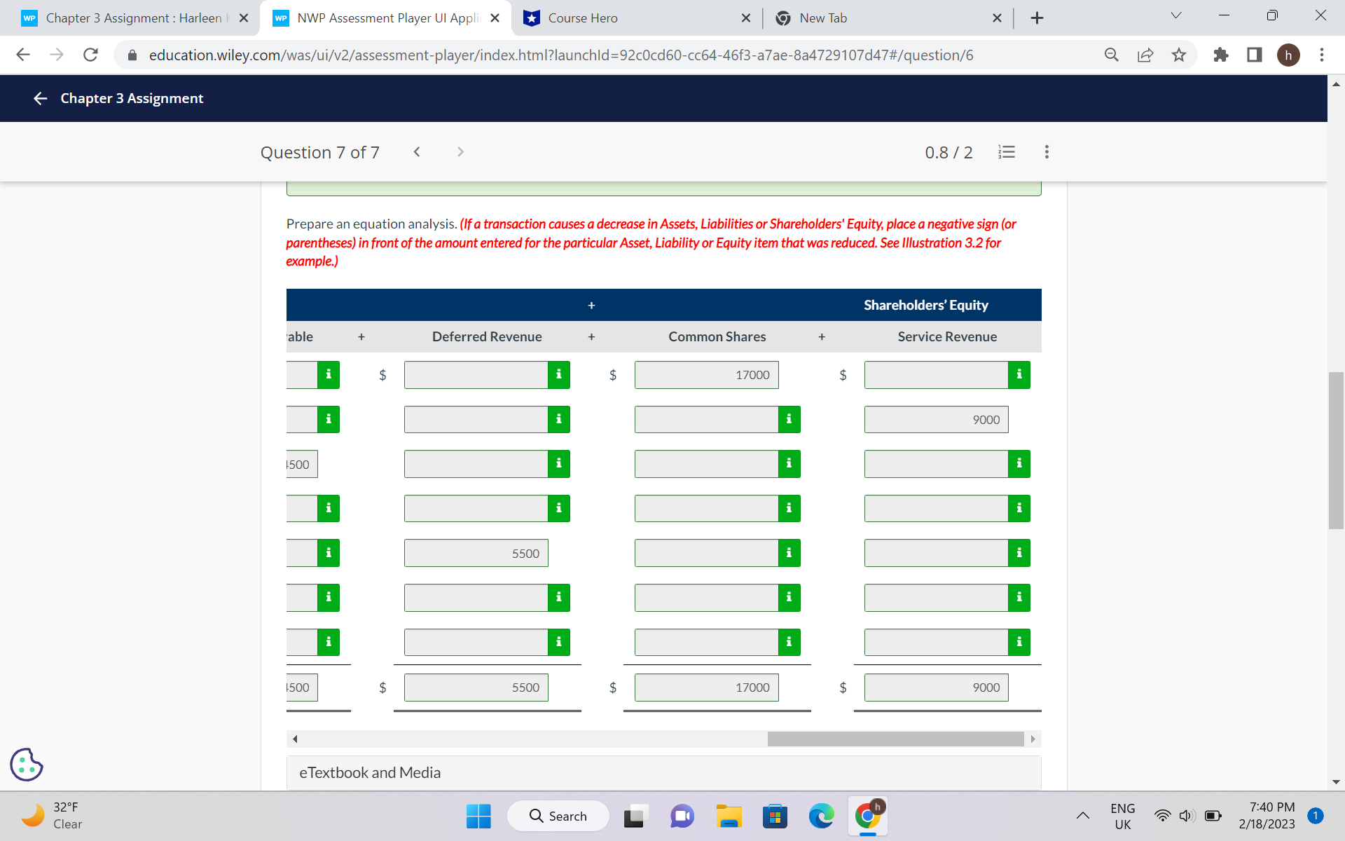 enter answers in alphabetical order for Account Credited column.) Account Debited Account
