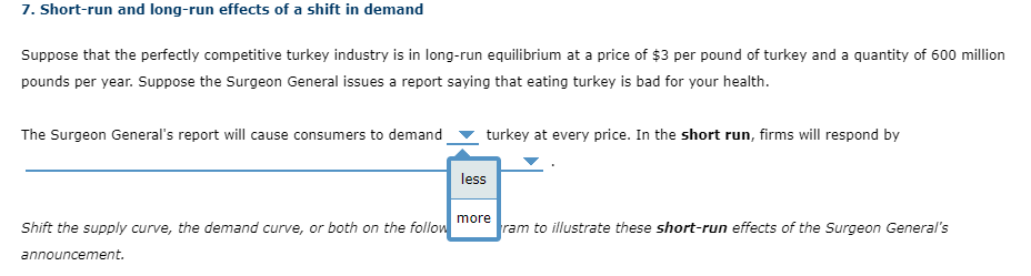 that the perfectly competiljye turkey industry is in longrun equilibrium at a