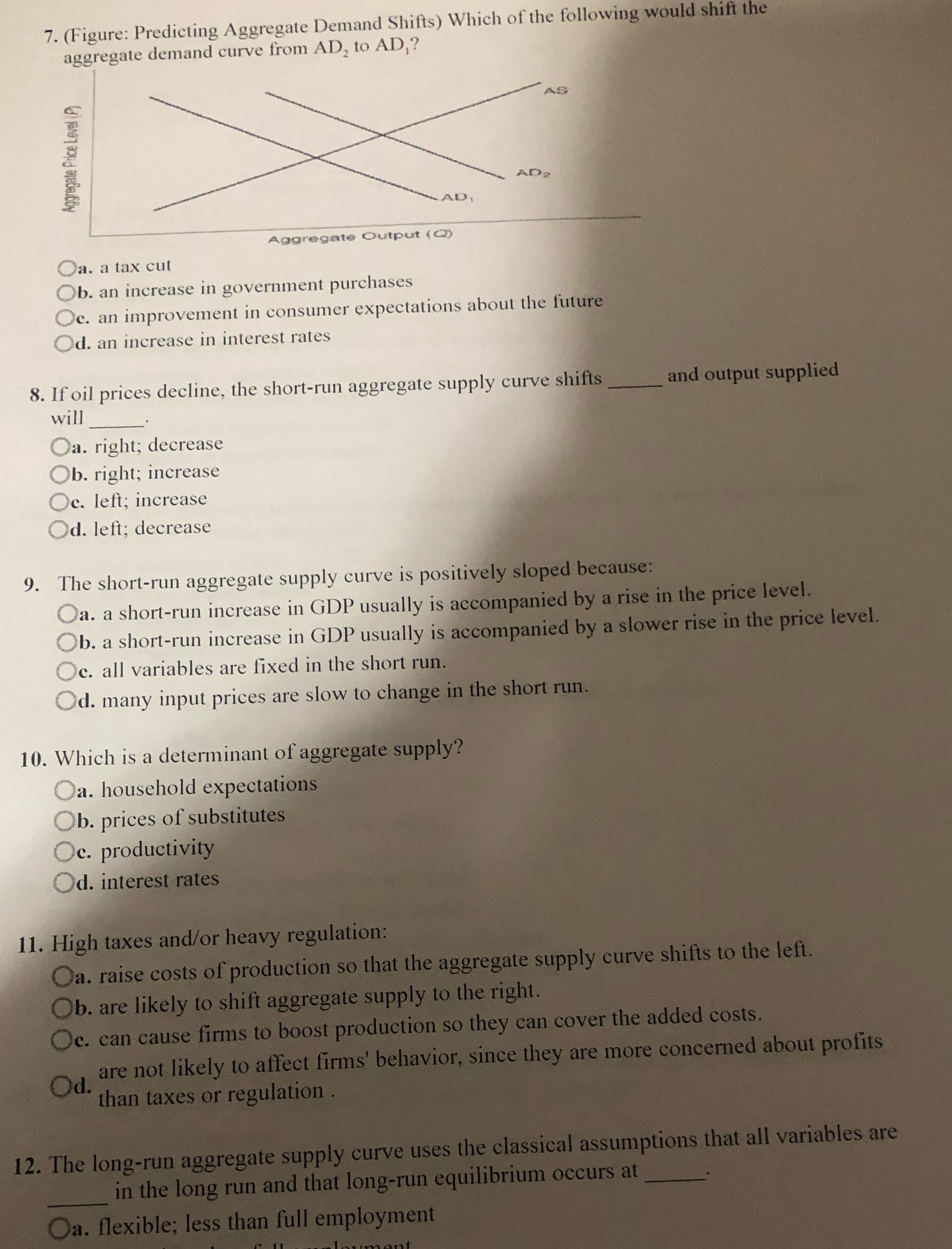  Explain with answer. Please getting ready for finals. 7. (Figure: Predicting