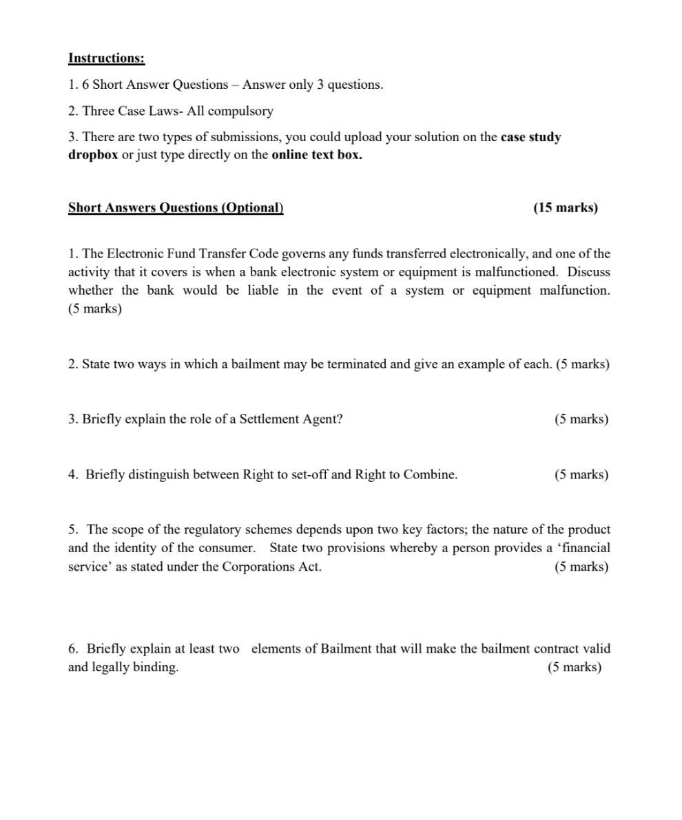 X entrusts certain important documents for safe custody with its bank, Bank