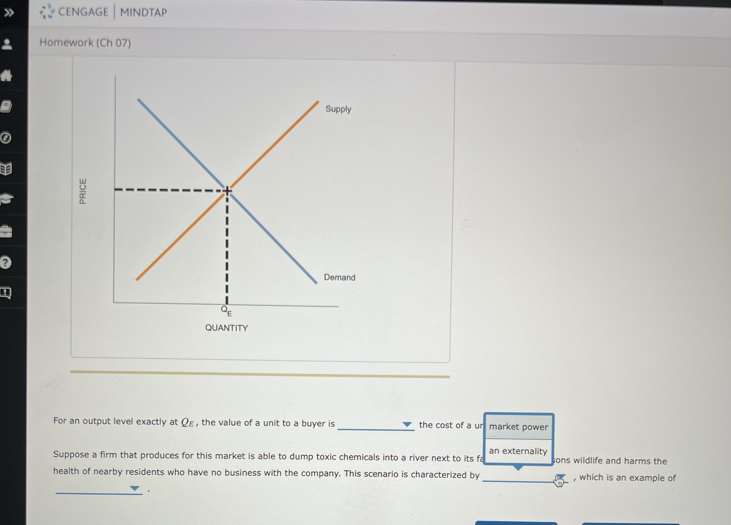symbol) to indicate the equilibrium price and quantity of smartphones. Then use