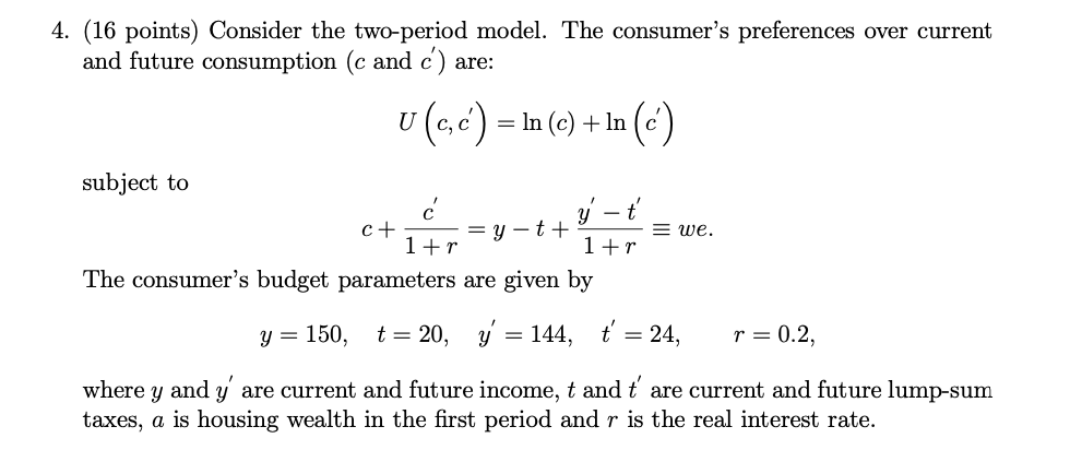 the government reduces t from 20 to 10, but does not change