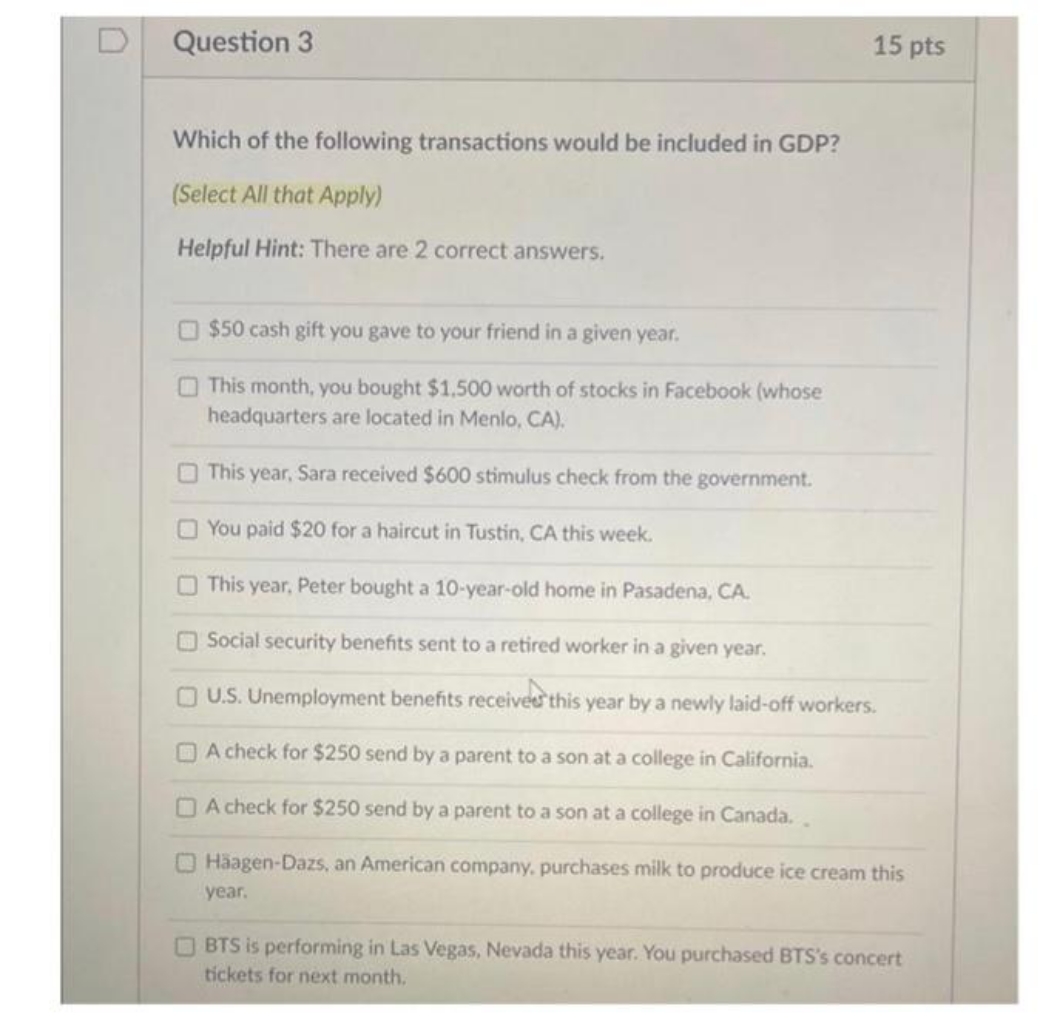  please answer the following question. There are 2 correct answers. Thank