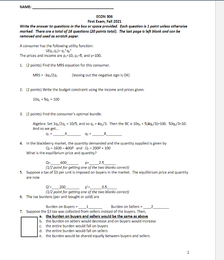  ANSWER IS ALREADY GIVEN PLEASE EXPLAIN EACH ANSWER STEP BY STEP