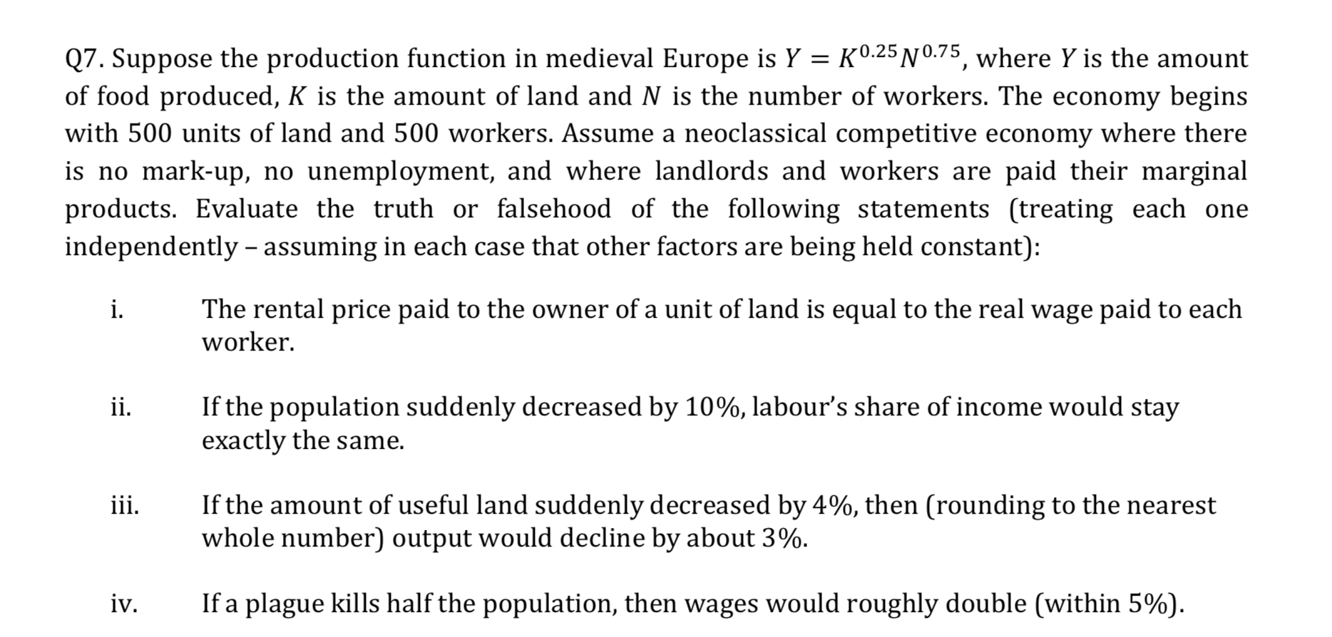  ARE each statements true or false, please explain each statement clearly,