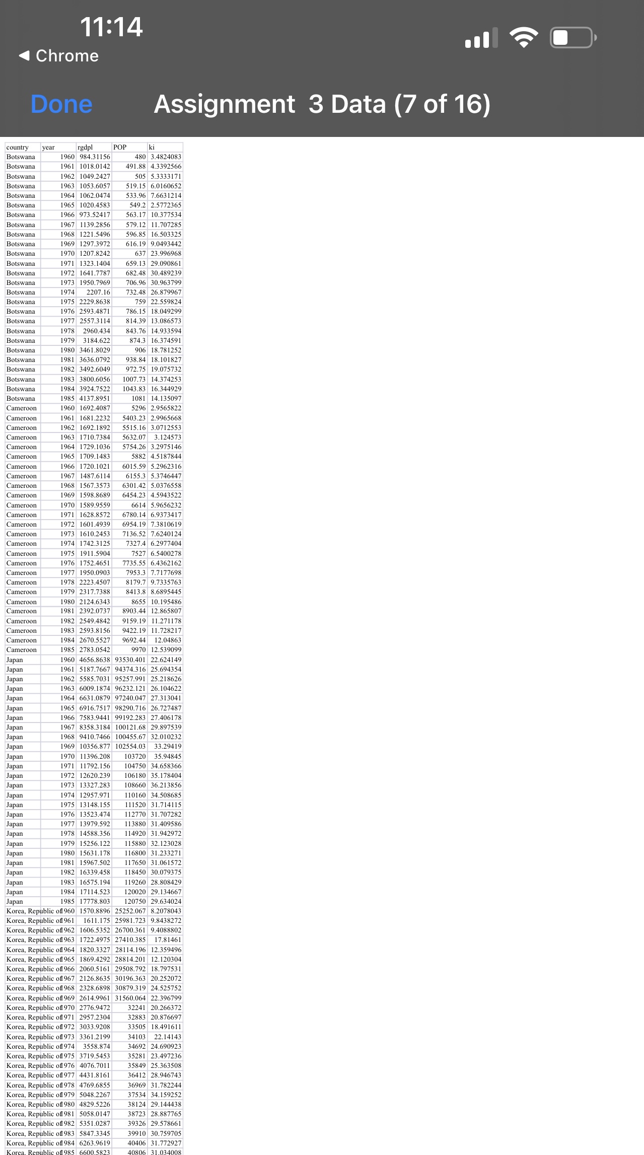 best t model (regression). (20 points) 2. Generate and show the specic