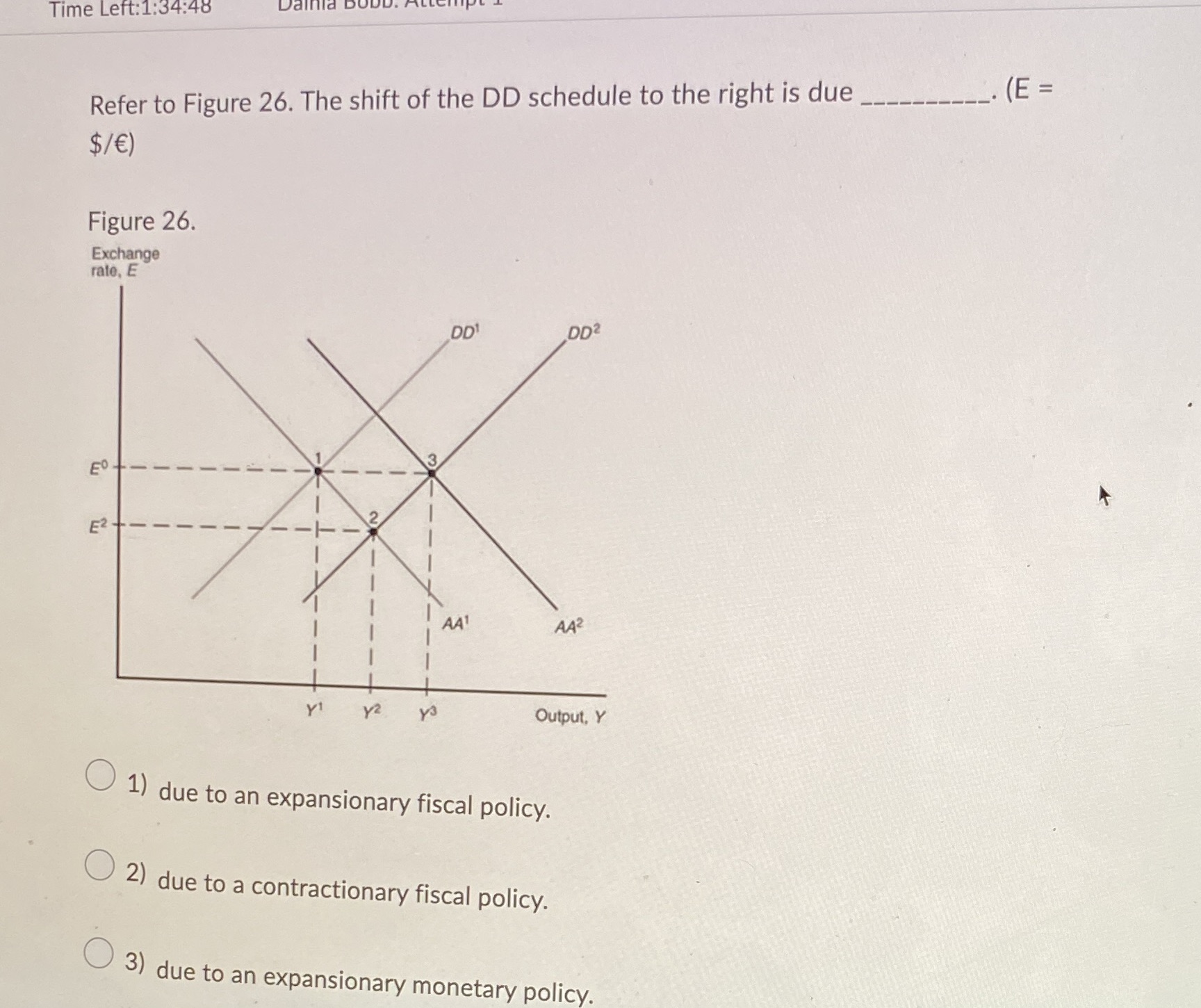Refer to Figure 26. The shift of the DD schedule to the