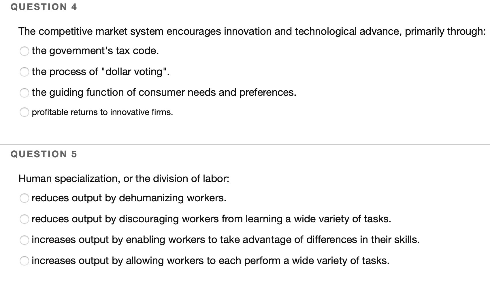 . Any good for which consumers are willing to pay a positive