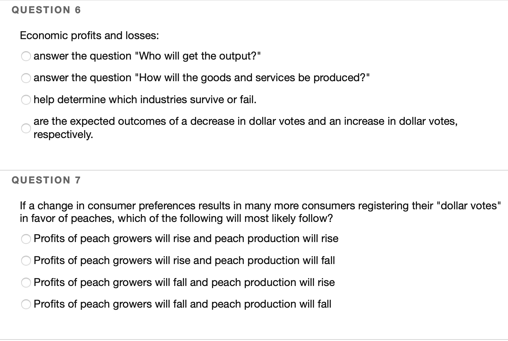 price \"\" . Any good whose production is characterized by the leastcost