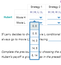 to decide what movie to see together. There are two theaters in