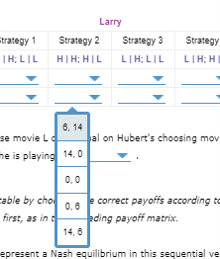 observe Hubert's location using GPS. Because Larry can see whether Hubert heads