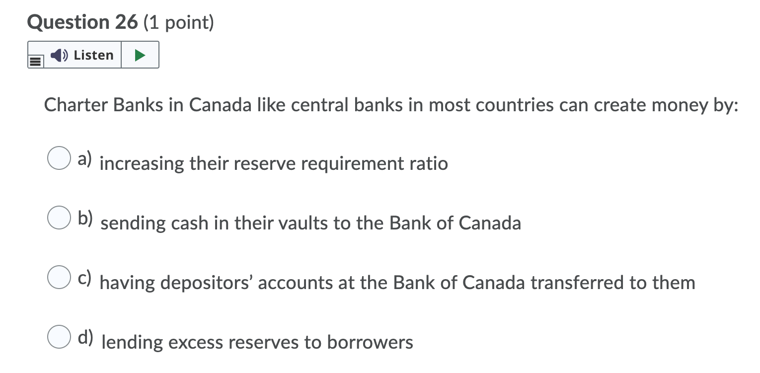 a) increasing their reserve requirement ratio 0 bl sending cash in their