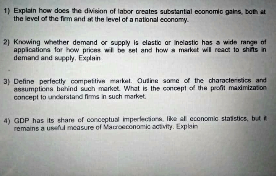 substantial economic gains, both at the level of the firm and at