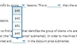 $51 $48 6 $45 $42 $39 $36 If Carlos has to charge