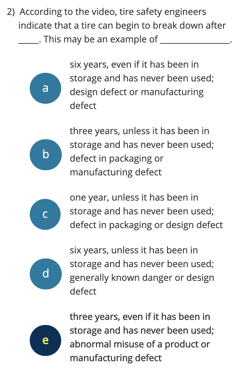 of old tires, although unfortunately, many tire sellers do not adhere to