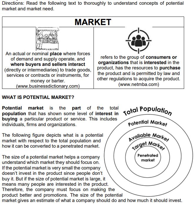 Elsa's conversation and identify the segment of KKK's potential market.Emma and Elsa