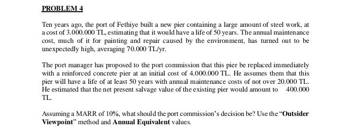 machine has a useful life of 10 years and its salvage value