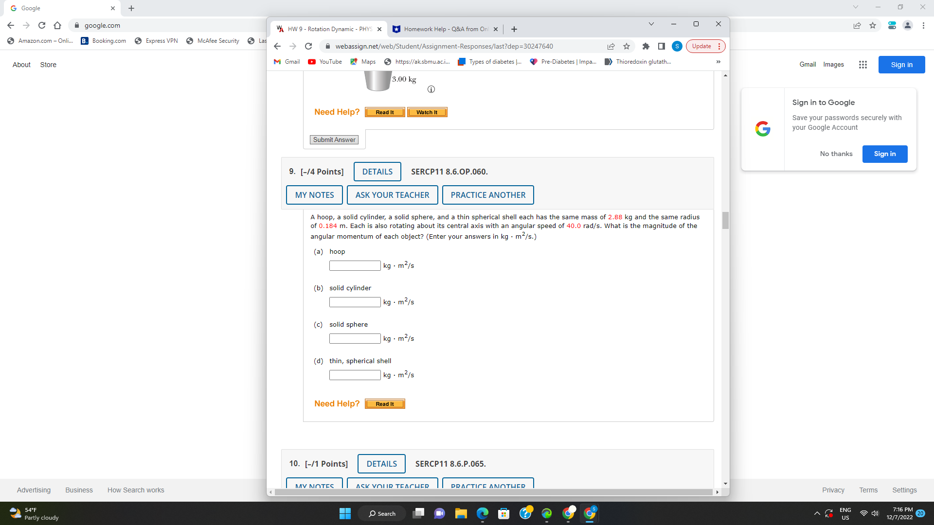 as in the figure below. The plank has a mass of 4.70