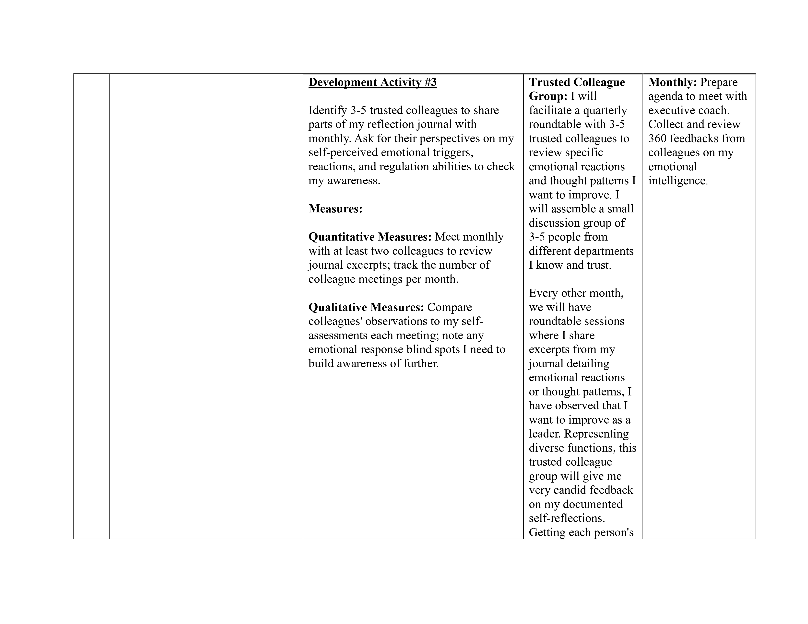 However, as a leader accountable for directing my team towards larger organizational