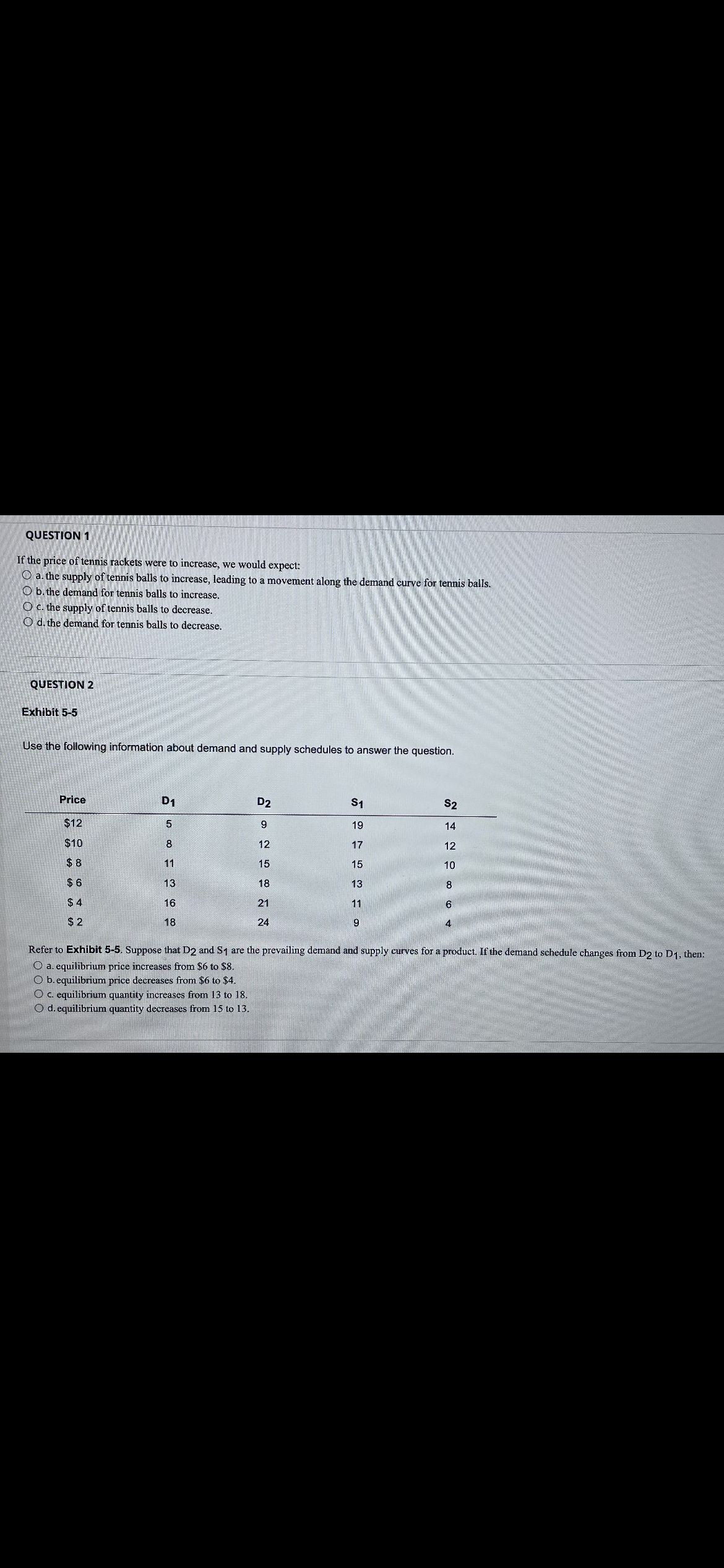  \fQUESTION 22 A decrease in consumer incomes will: 0 a. decrease