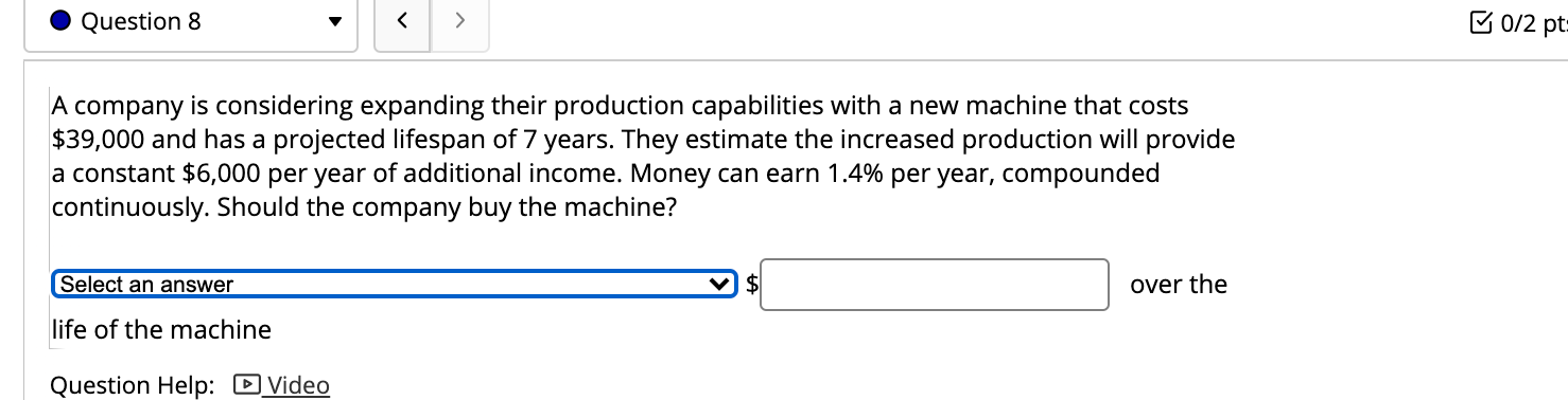 Question Given: (x is number of items) Demand function: d(:r:) = 518.4