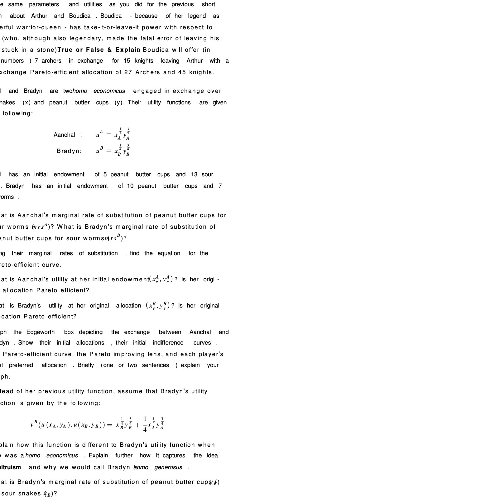 about Arthur and Boudica . Boudica - because of her legend as