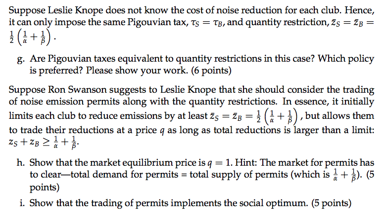 marginal cost of production c. The market de- mand for nightlife in