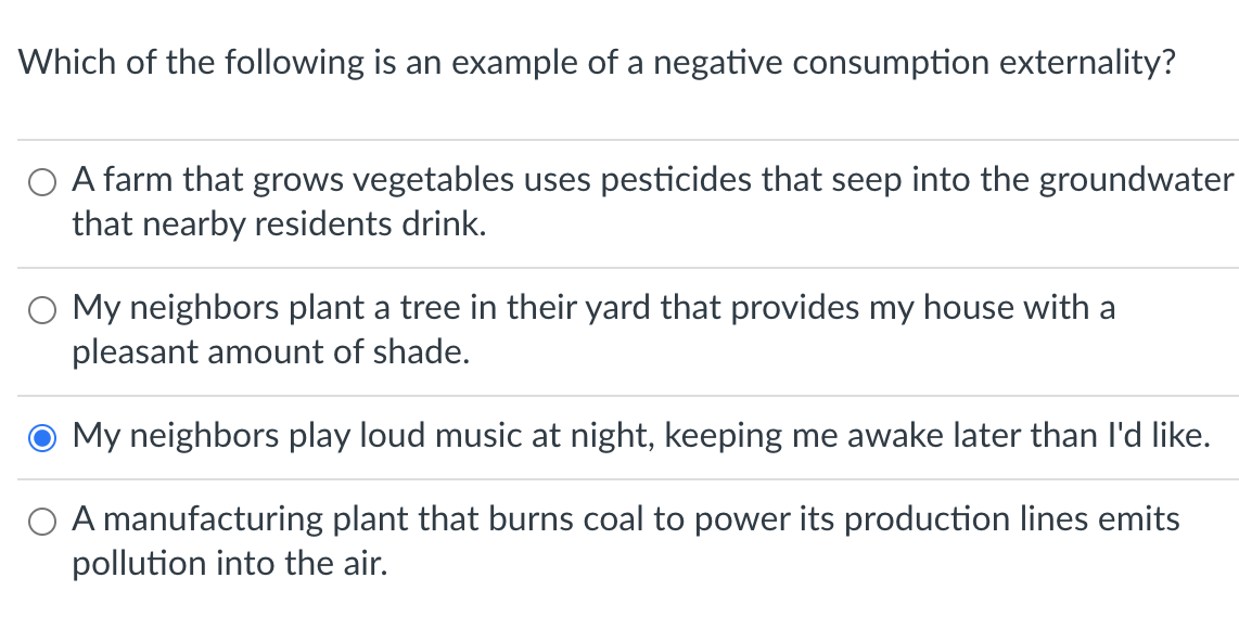 the groundwater that nearby residents drink. 0 My neighbors plant a tree