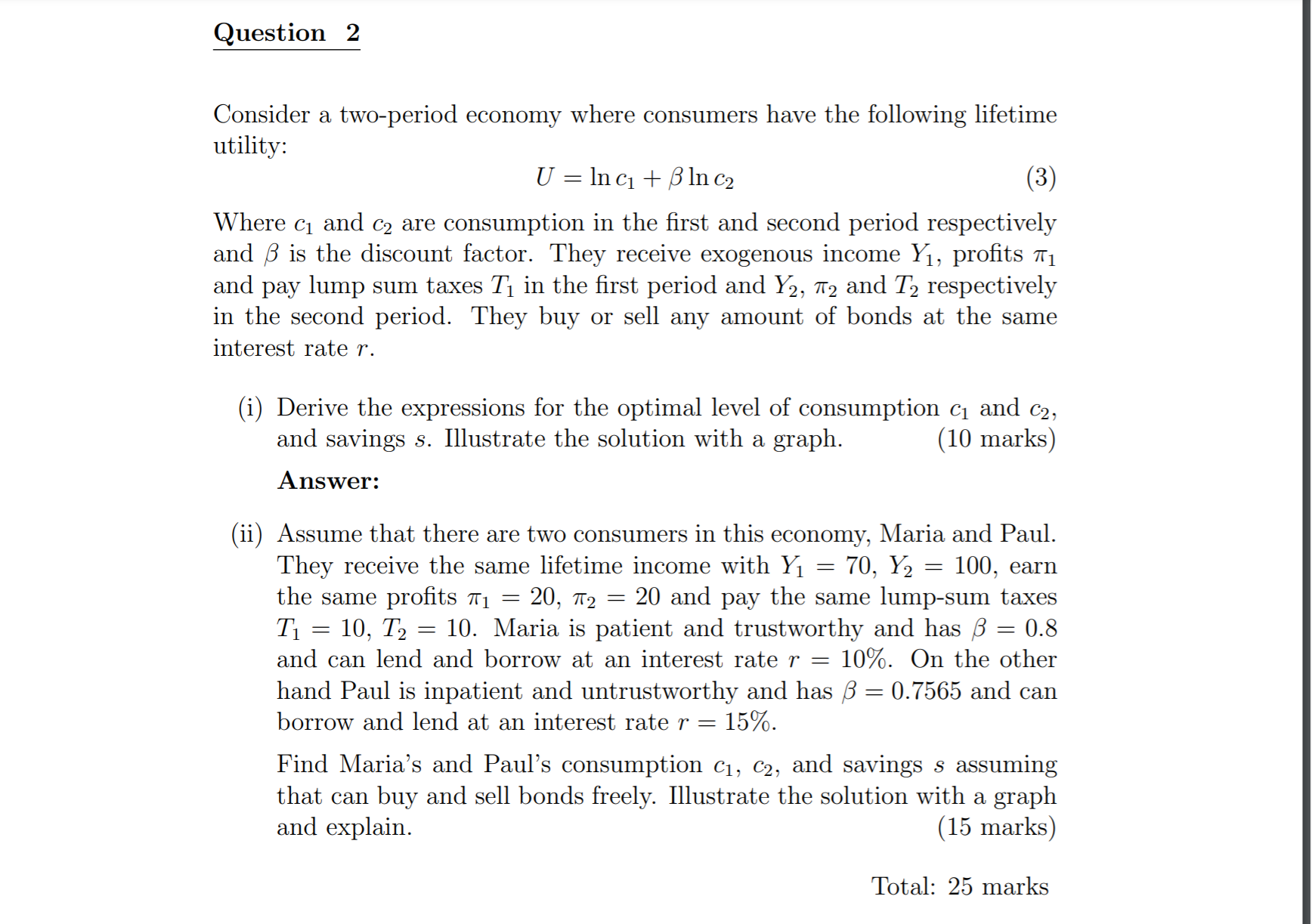I have to use graph to fiind find current consumption and future