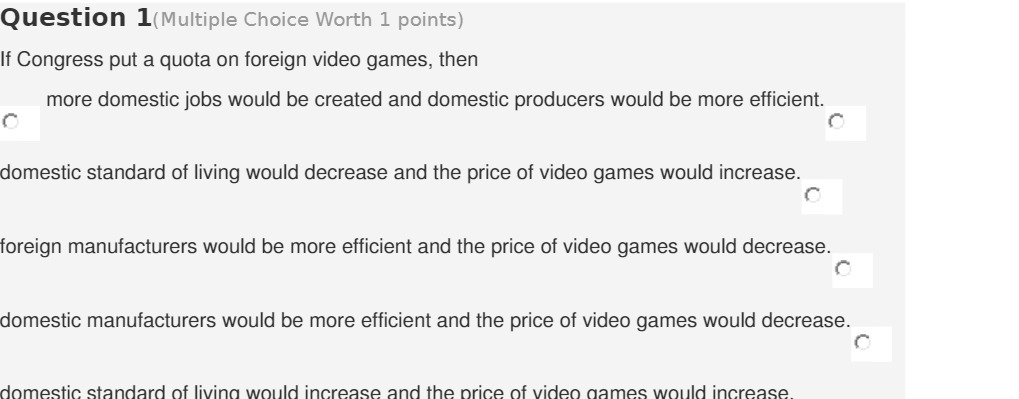 on foreign video games, then more domestic jobs would be created and