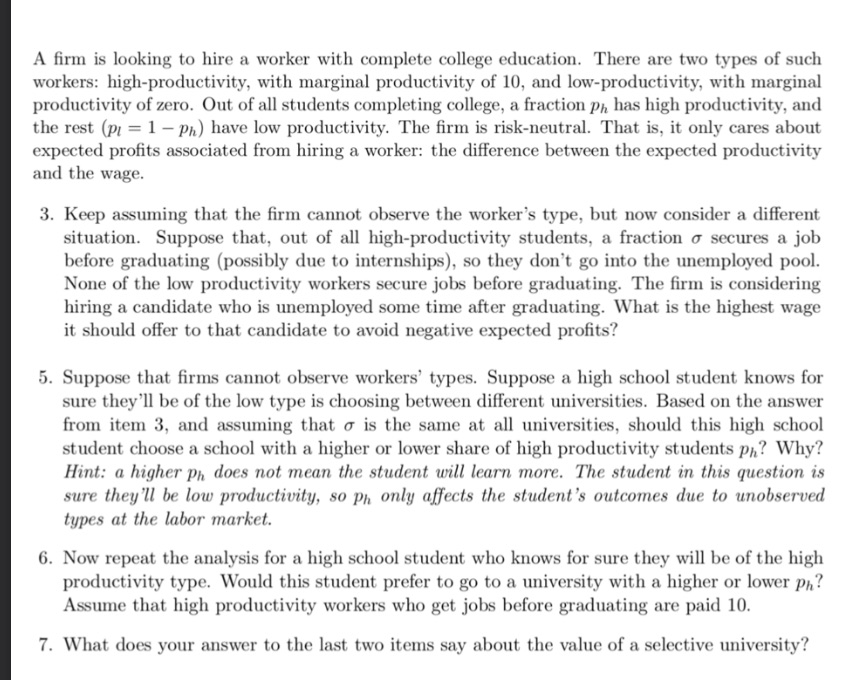 Please help me solve question 3, question 5,6,7 thank you A