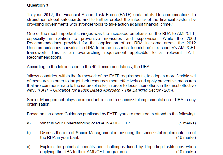 updated its Recommendations to strengthen global safeguards and to further protect the