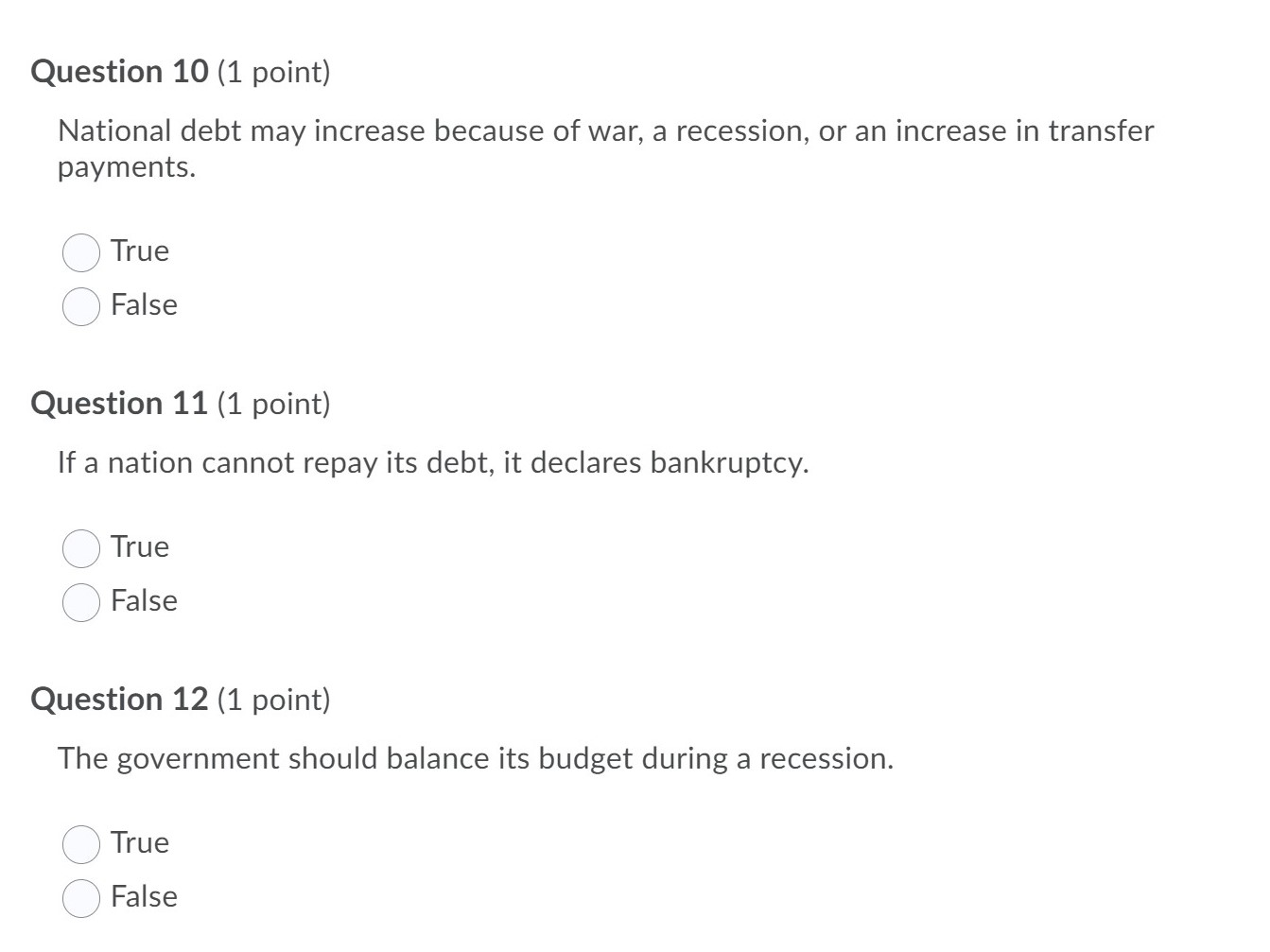 Consume (M PC) is 0.70 Question 3 (1 point) The formula for