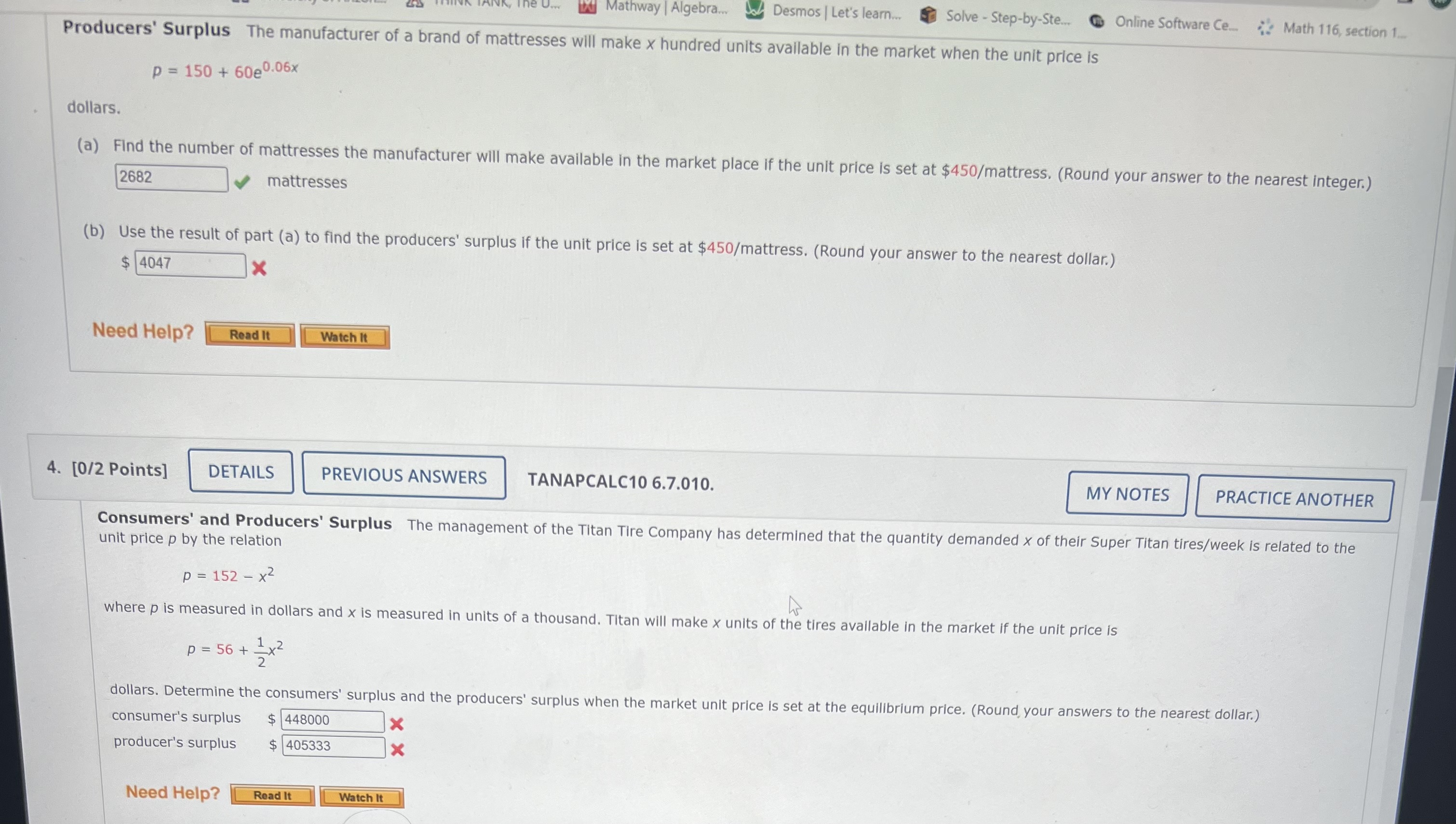 is given by P = -0.01x2- 0.2x + 22 where p is