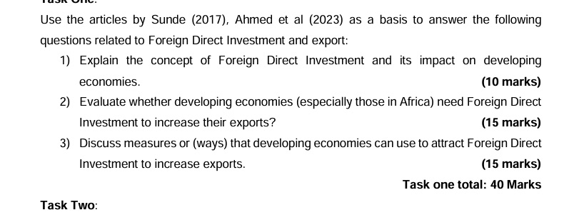 al (2(123) as a basis to answer the following questions related to