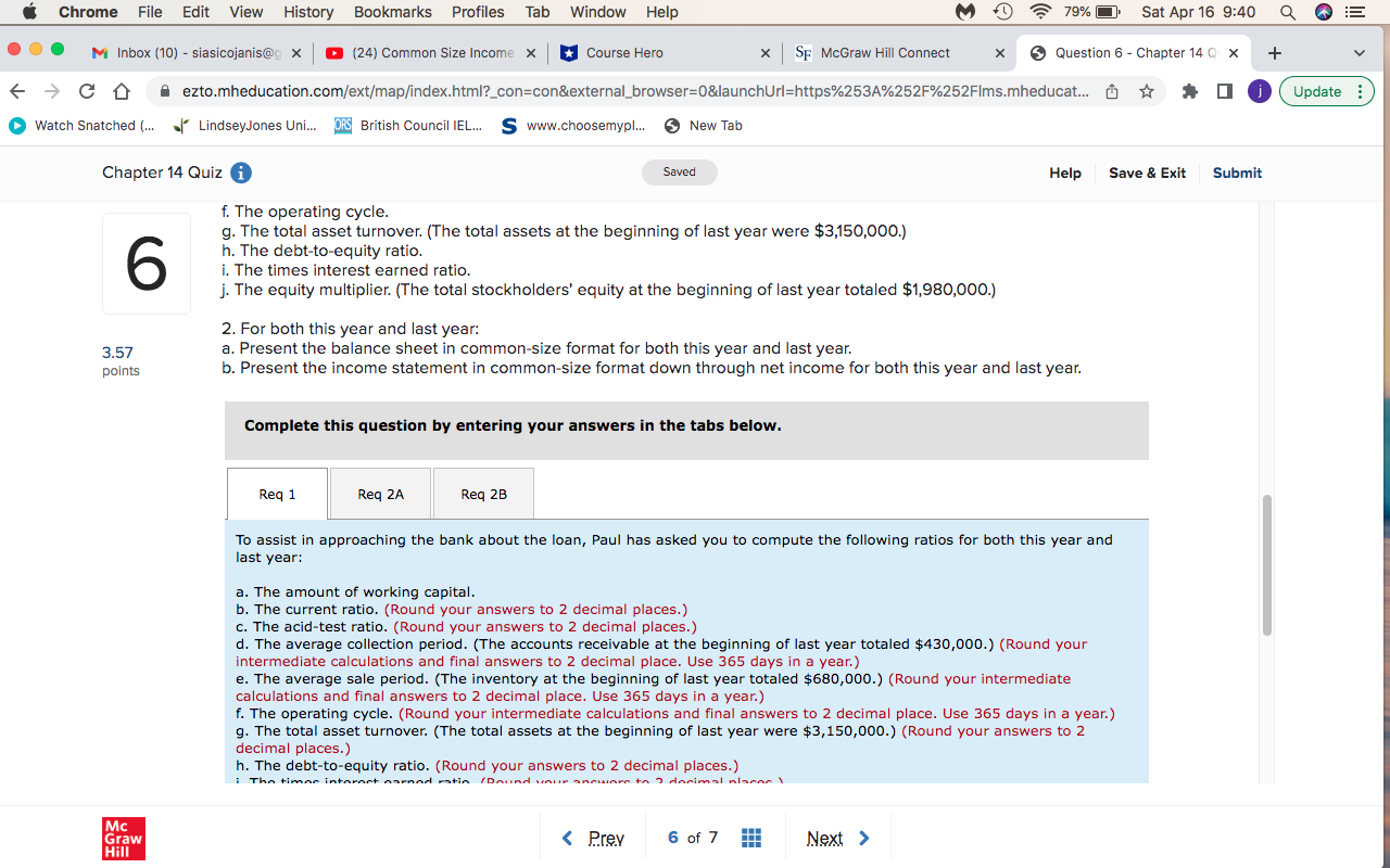 View History Bookmarks Profiles Tab Window Help MO 79% O Sat Apr