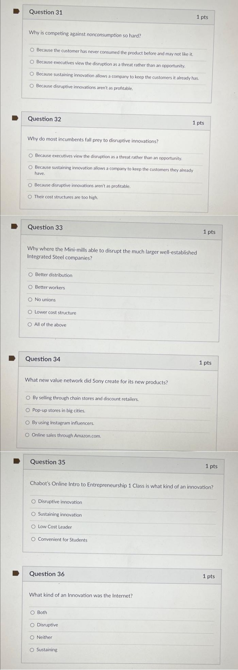 so hard? Because the customer has never consumed the product before and
